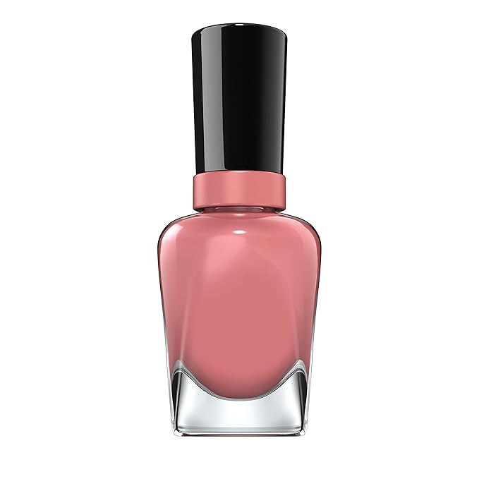 Sally Hansen Miracle Gel™, Mauve-olous, Long Lasting, Gel-Like Formula, No UV Lamp Needed, Pink Nail Polish (Pack of 2)