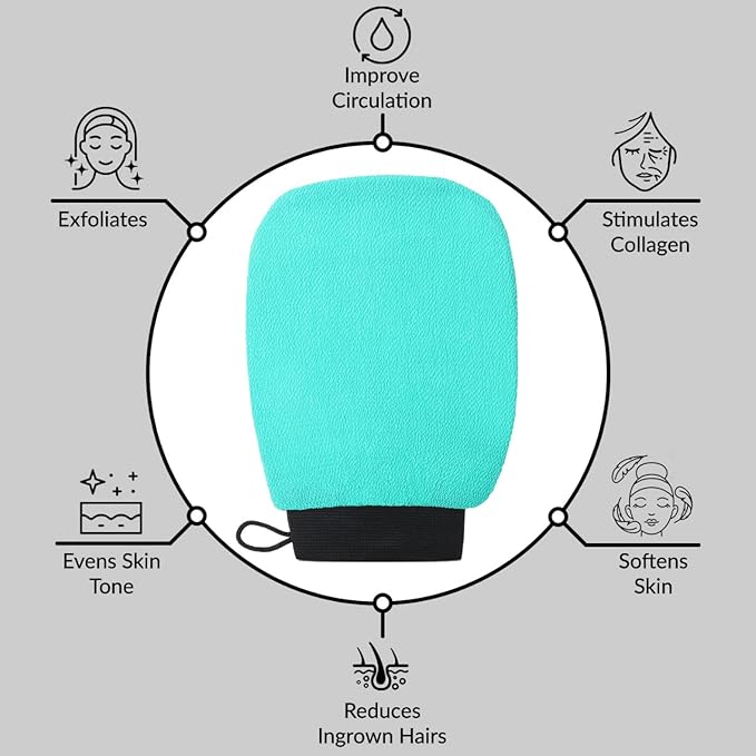 Valitic exfoliating glove - body