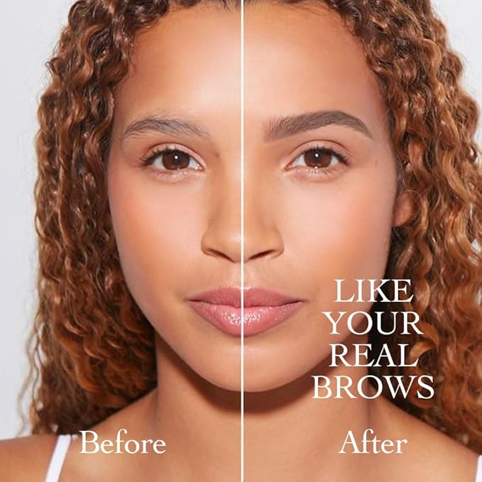 Eyebrow Ink Pencil by Brow Stylist -Micro 4 Point Brow Pen Lift & Snatch Eyebrow Pen Kits with 3 Eyebrow Stencil Long-Lasting Waterproof Natural Eyebrow Hair (2Pcs 01# chestnut&04# black)