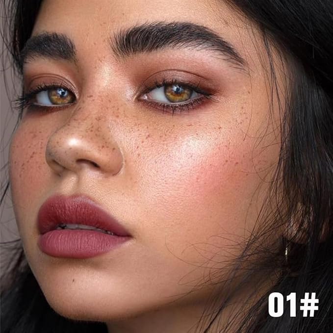 evpct Maroon Red Peel Off Lip Stain Tints with Tweezer, Matte Liquid Lipstick Lip Stain Long Lasting Waterproof for Women, Non-stick Cup Lipstick Peel Off High Pigmented Smudge-proof Easy to Apply, 01