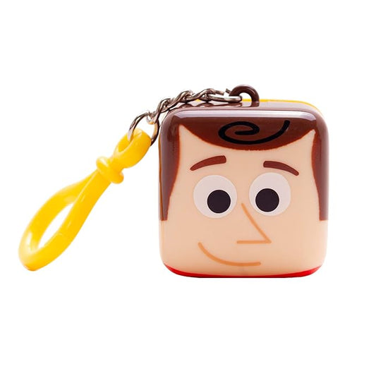 Lip Smacker Pixar Cube Balm, Woody, 1 Lip Balm in a Collectable Key Chain