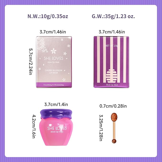 Lip Mask Overnight Lip Sleeping Masks (Night))