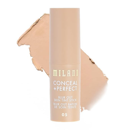 Milani Conceal + Perfect - Skin Tint Stick, Blur Out Tinted Moisturizer Makeup, Shade 05