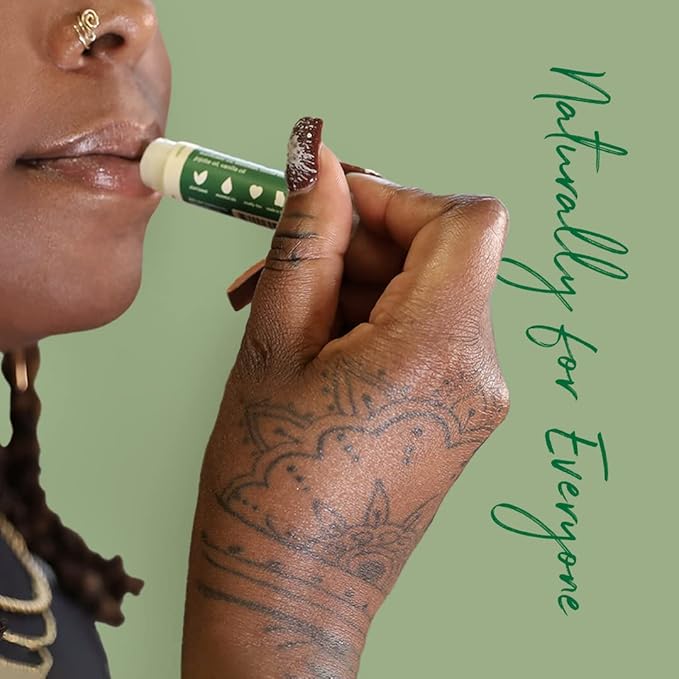 Herb’N Eden Original Lip Balm Pack of 3 | Moisturizing and Soothing for Dry, Chapped Lips | 100% Natural Ingredients | Essential Oils