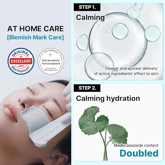Mediheal Derma Modeling Pack (Madecassoside)*2 - Relieving Blemish Marks For Clear Skin - Easy DIY Home Spa Kits, Hydrating Icy Jelly Mask For Skin Refreshment