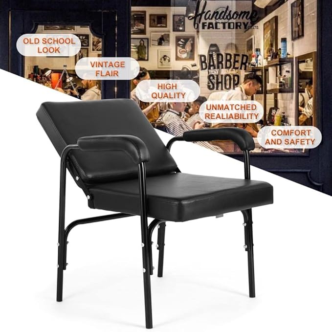 Artist hand Shampoo Chair for Salon Reclining Salon Barber Chair Hair Stylist Chair Auto Recline Chairs Shampoo Spa Beauty Equipment