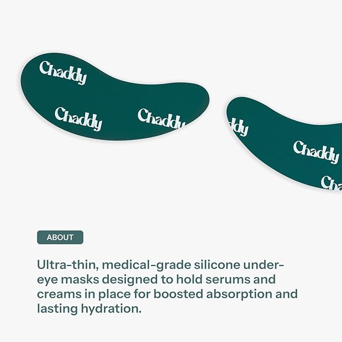 Chaddy Silky Eye Serum + Reusable Eye Mask Combo Pack