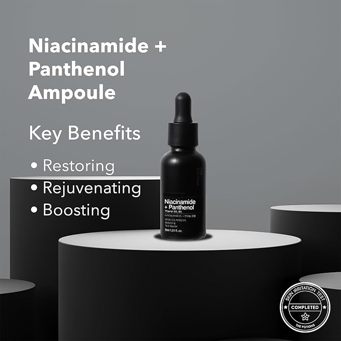 The Potions Niacinamide + Panthenol Ampoule 30ml - Made in Korea