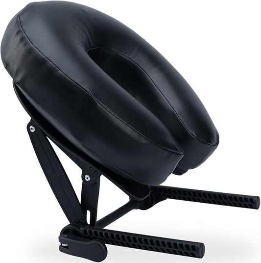 Massage Face Cradle with Cushion Massage Table Headrest, Fit Most Massage Table, Memory Foam, Adjustable