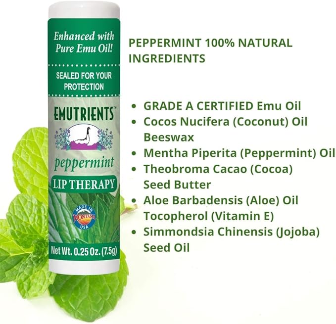 Montana Emu Ranch Natural Lip Balm Oil