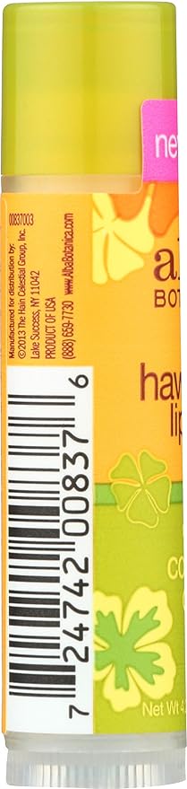 Alba Botanica Hawaiian Coconut Cream Lip oz