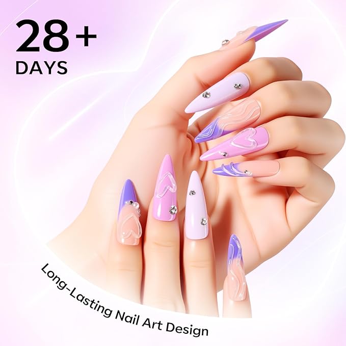 Makartt 3D Gel Nail Art for Sculpting: 3-in-1 Multi-Functional 15g Clear 3D Nail Gel for Molding & Painting Nails Designs, No Wipe Nail Glue for Rhinestones, Chrome Powder & DIY Manicure