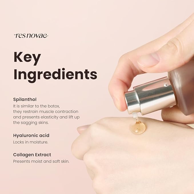 Lifting Serum – 15ml (0.5 fl oz) – Visibly Firms Skin, Reduces Wrinkles, Tightens Pores, Deep Hydration with Peptides & Caffeine