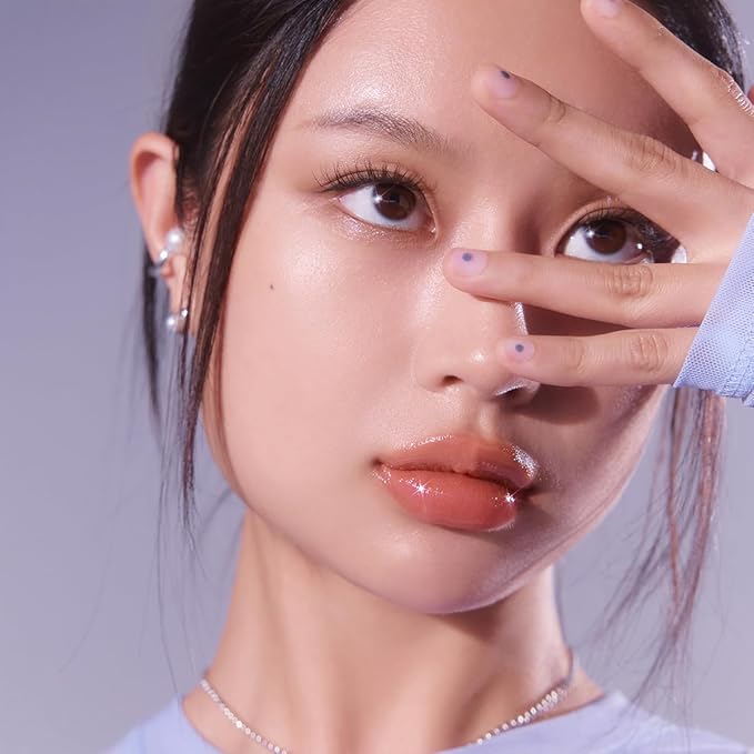 Peripera Ink Mood Glowy Tint | Lip-Plumping, Naturally Moisturizing, Lightweight, Glow-Boosting, Long-Lasting, Comfortable, Non-Sticky, No White Film (02 CORAL INFLUENCER)