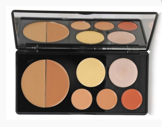 EVE PEARL Flawless Face Palette, Foundation, Concealer, Blush 8oz