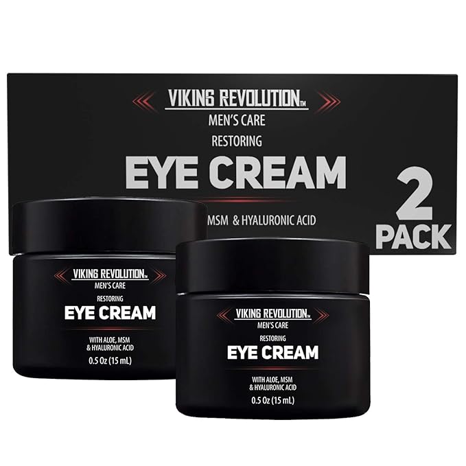 Natural eye cream for men