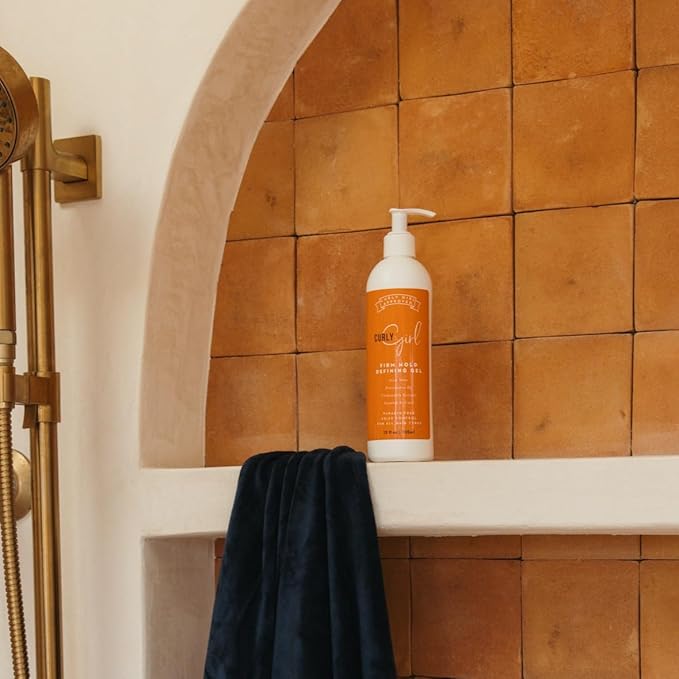 Curly Girl Firm Hold Defining Gel For Curls, Strong Hold Frizz Control Curly Hair Gel, Paraben Free, Aloe Vera, Water Soluble