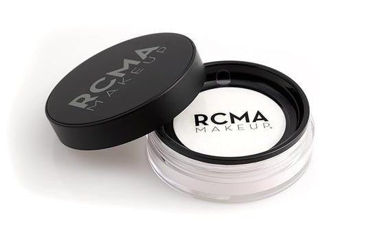 RCMA Makeup Premiere No Color Loose Powder | Setting Face Powder | Talc Free | Vegan | Flawless Finish | Professional Makeup | Blurring Smoothing Effect