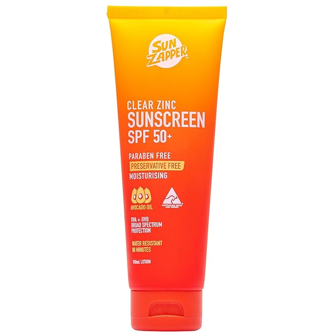 Sun Zapper Clear Zinc Sunscreen SPF 50+ 3.4 oz (100mL)