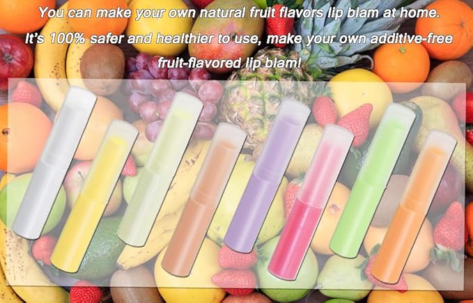 0.14oz Empty Flavored Lip Balm Container (Multicolor)