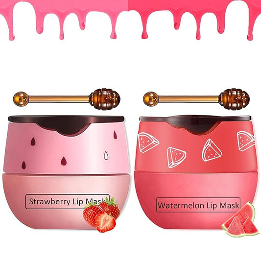 2 PCS Bee Lip Balm Honey Lines