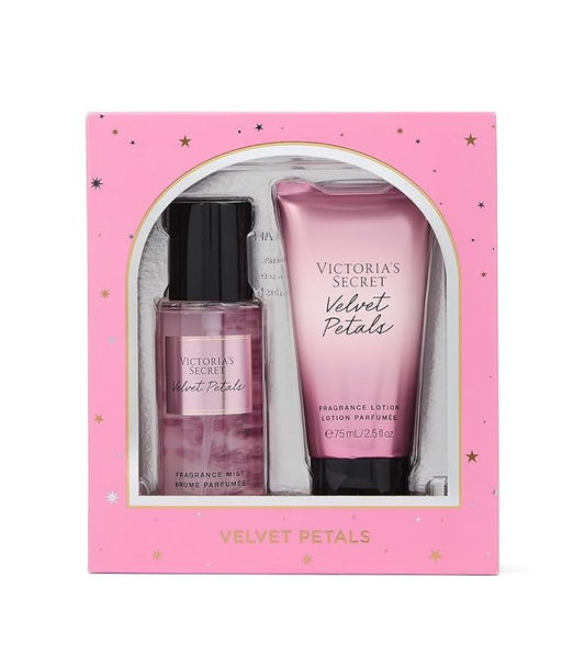 Victoria's Secret Velvet Petals 2 Piece Mini Mist & Lotion Gift Set