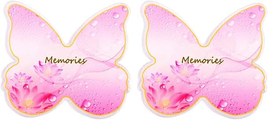 Minkissy 2pcs Resin Nail Art Palette Polish Holder