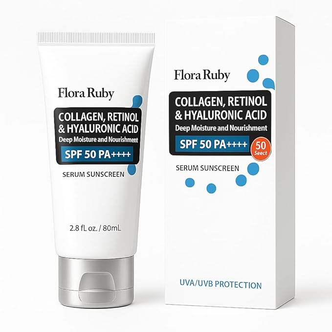 Collagen, Retinol & Hyaluronic Acid SPF 50 PA Sunscreen