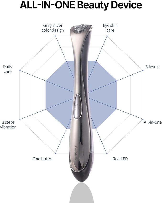 Eye Lift Wand, Anti Aging at Home Under Eye Skin Care Facial Massager Tool for Dark Circles, Eye Bags, Puffiness, Beauty Device for Face