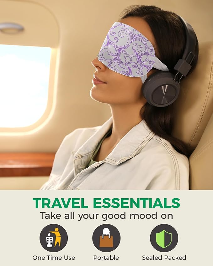 20-pack steam eye masks for