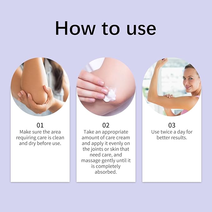 Joint Gel Purple Gel- Soothing Cooling Cream,Soothing Relief Massage Gel for Back, Neck, Hands, Knee, CoolingGel Formula, 100g (1)