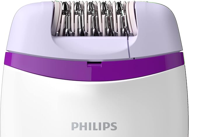 Philips Satinelle Essential Corded Compact epilator Incl. Bikini Trimmer, Brp505/00, 1 Count