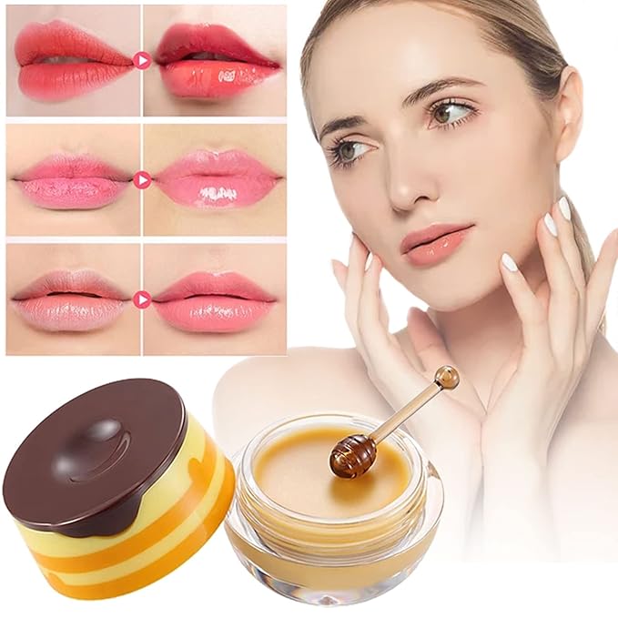 2 PCS Bee Lip Balm Lip Wrinkle