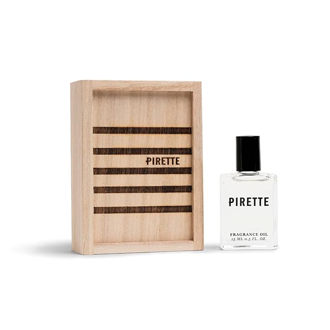 PIRETTE Fragrance Oil Roll On, Beach-Inspired, Long Lasting Perfume Oil with Notes of Fresh Green Coconut, Surf Wax & Sunscreen, Daily Rollerball Perfume for Women, 0.5 fl oz