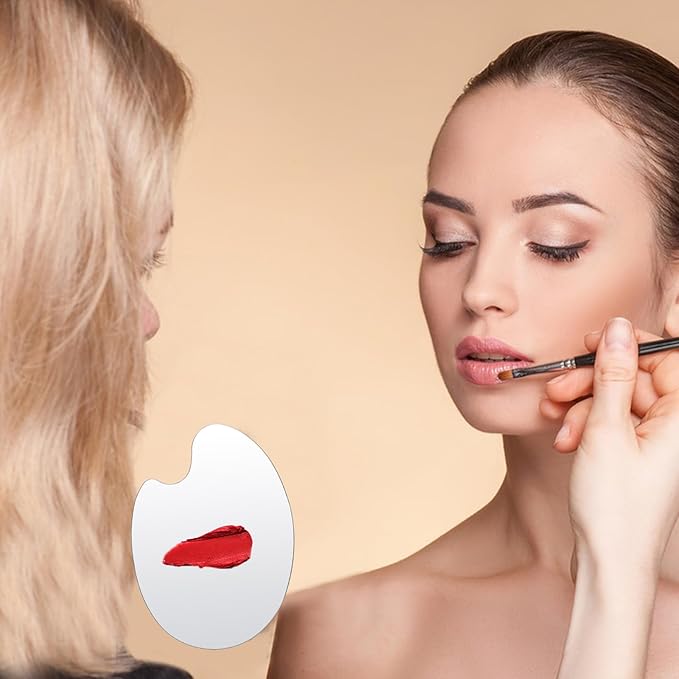 yueton 2SET Stainless Steel Color Palette Makeup Mixing