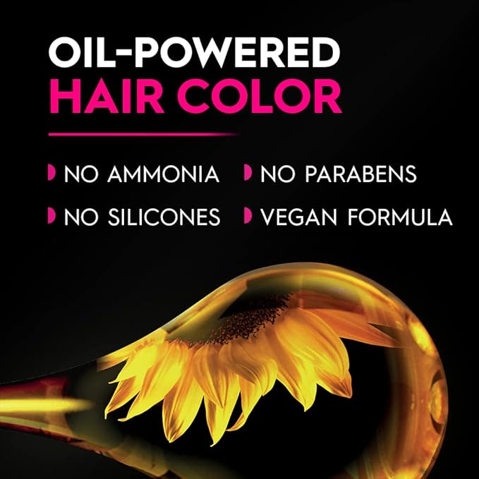 Garnier Hair Color Olia Ammonia-Free Brilliant Color Oil-Rich Permanent Hair Dye, 8.22 Medium Rose Gold, 2 Count (Packaging May Vary) (Pack of 2)