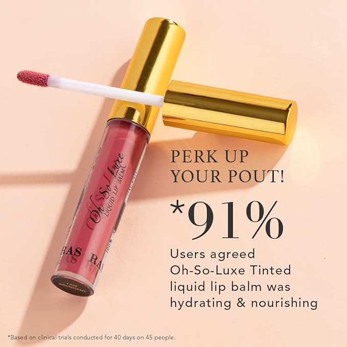 Oh-So-Luxe Liquid Tinted Lip Balm, Hydrating OILS