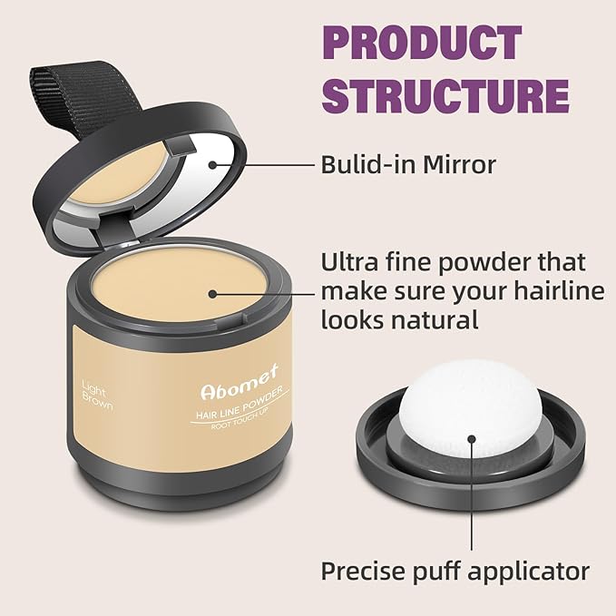 Hairline Powder Instantly Conceals Hair