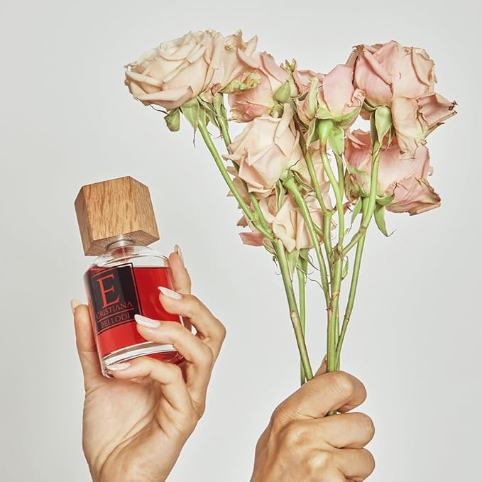 E for Unisex - Perfume for Women & Men - Long Lasting Cologne from Italy - Citrus Musk Fragrance with Bergamot, Jasmine, White Musk, Vanilla Notes - Eau de Parfum - 3.4 oz EDP Spray