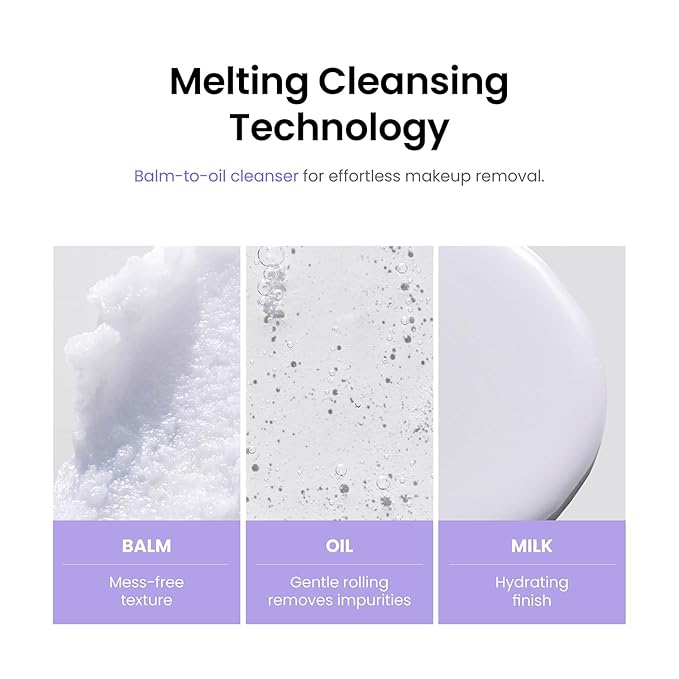 caraseoul Gentle Grinding Cleansing Balm Makeup Remover with BHA Salicylic Acid & Bakuchiol, Vegan, Non-Greasy Texture, Cleansing Oil Travel Size, Korean Skin Care, For All Skin Type (50ml/1.69 fl.oz)