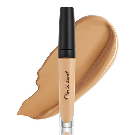 Frankie Rose Cosmetics Our Lil’ Secret Concealer - Full, Long Lasting Coverage for Dark Circles and Fine Lines - Easy to Blend - Soft, Smooth Complexion - Ginger