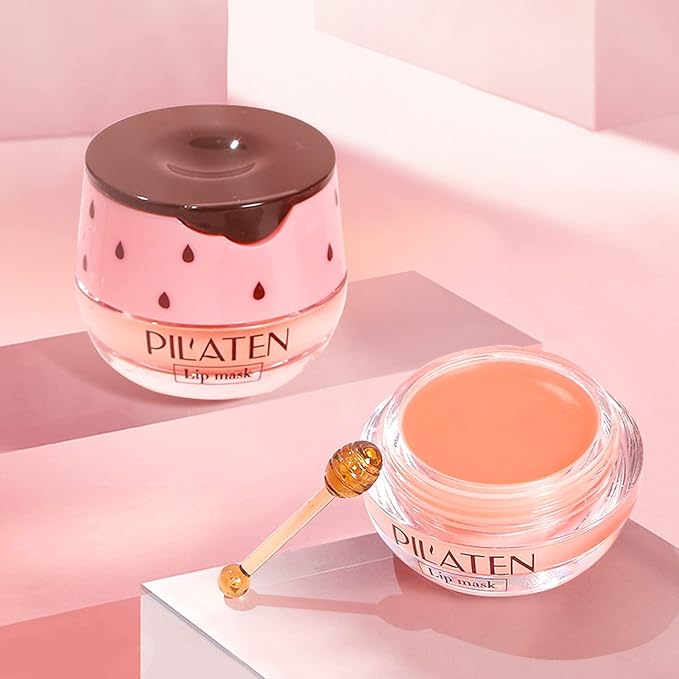 4 Pack Strawberry Lip Mask Bee Exfoliator