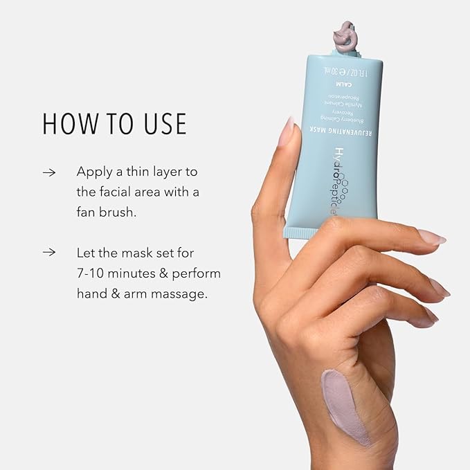 HydroPeptide Rejuvenating Mask, Peptide Blueberry Recovery Treatment, 0.5 Ounce