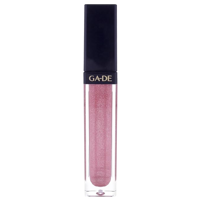 GA-DE Crystal Lights Lip Gloss, 512 - Enriched with Light-Reflecting Crystal Pearls - Smooth Silky, Rich Color - Moisturizes and Adds Shine - 0.2 oz