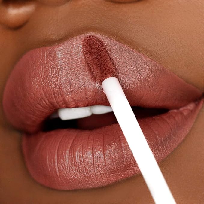 Sigma Beauty Liquid Lipstick – Bold and Luxurious Liquid Matte Lipstick with a Satin Finish - Clean, Vegan Cruelty Free Makeup (Cor-de-Rosa)