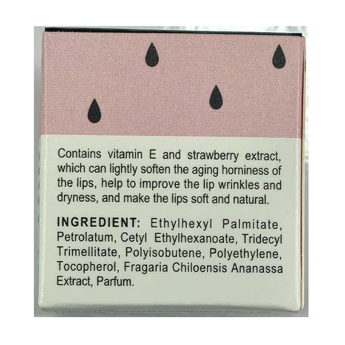 2 PCS Bee Lip Balm Lip Wrinkle