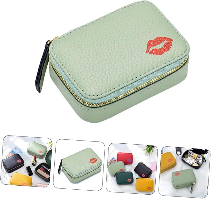 Mobestech Cosmetic Bag Lipsticks Pouch Lipstick Travel Case Bag