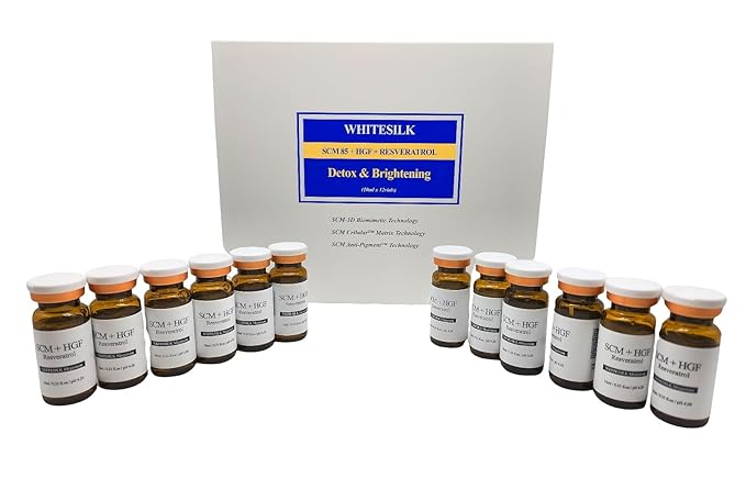 (85%) Human Stem Cell & (10%) PDRN Anti-Aging & Repair Ampoule Serum (12 Vials, 120ml) for Youthful, Radiant Skin!