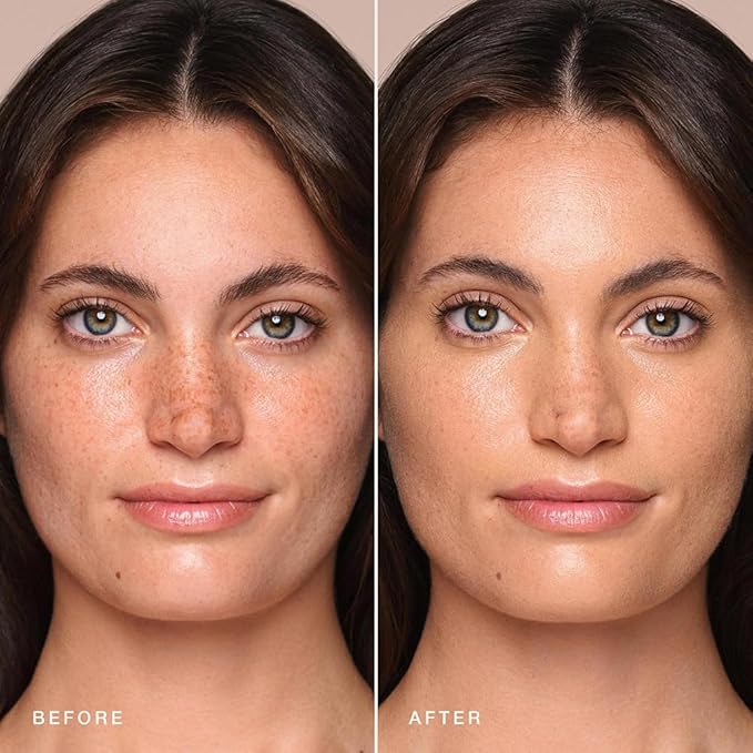 Jouer Essential High Coverage Liquid Concealer - Brightening Concealer - Color Corrector for Under Eye Dark Circles, Spot Coverage, and Eye Primer - Soft Matte Finish, Honey