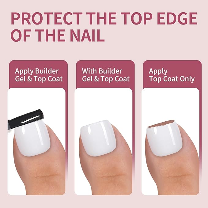 Vansiho 150 pcs French Tip Toe Nail Tips Press on, White Toenail Press on Square for Women, Soft Gel Fake Toe Nails, Acrylic Nails Soak off Toe Nail Home DIY 15 Sizes